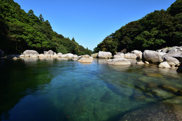 Yokko valley in Yakushima, Japan
