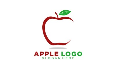 Modern apple logo