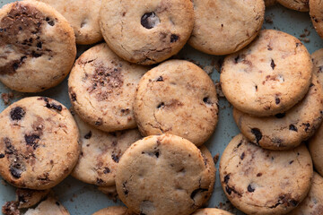 rich homemade chocolate cookies