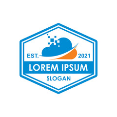 cloud tech logo , technology logo