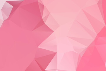 Pink Abstract Color Polygon Background Design, Abstract Geometric Origami Style With Gradient