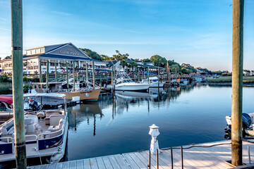 views and scenes at murrells inlet south of myrtle beach south carolina