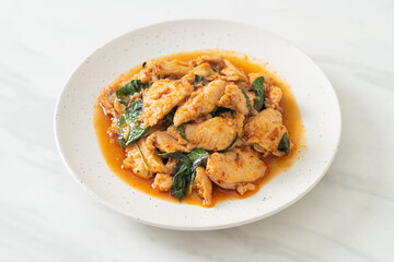 Stir Fried Chicken with Chili Paste