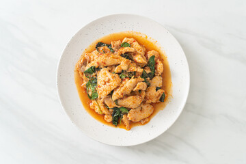 Stir Fried Chicken with Chili Paste