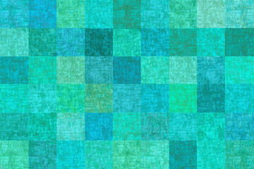 水色の方眼の布テクスチャー