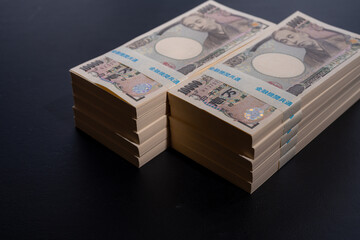 【お金】1000万円・札束・お金持ち【ビジネス】