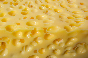 Hard cheese texture