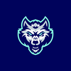 Wolf logo, head wolf, wolf vector