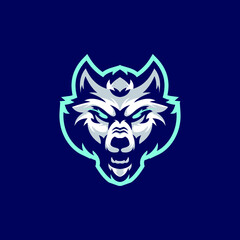 Wolf logo, head wolf, wolf vector