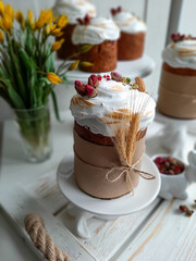 chocolate cake and coffee