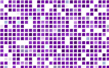 Light Purple vector template with crystals, rectangles.