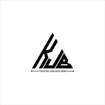 KJB letter logo creative design. KJB unique design


