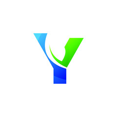 Letter Leaf Logo design