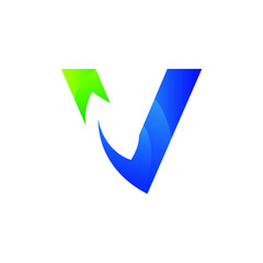 Letter Leaf Logo design