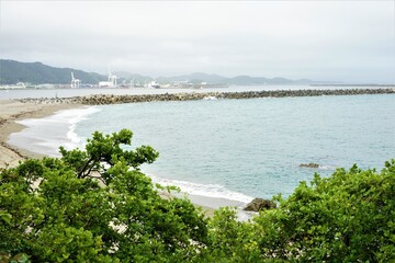 Seashore, Katsurahama Beach in Kochi , Japan - 日本 高知県 桂浜の海
