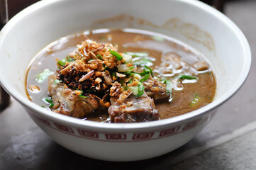 noodles, Chinese noodles or beef soup