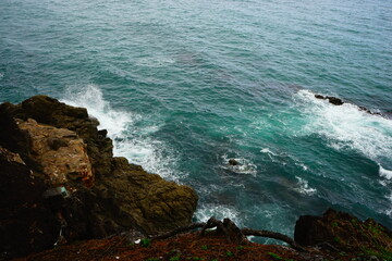 Coastal Cliff, Katsurahama Beach Kochi , Japan - 日本 高知県 桂浜の海 断崖	