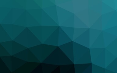 Light BLUE vector blurry triangle texture.