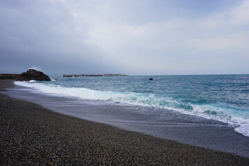 Katsurahama Beach Kochi , Japan - 日本 高知県 桂浜の海
