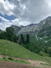 Obraz premium landscape in the mountains