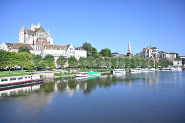 Les quais d'Auxerre