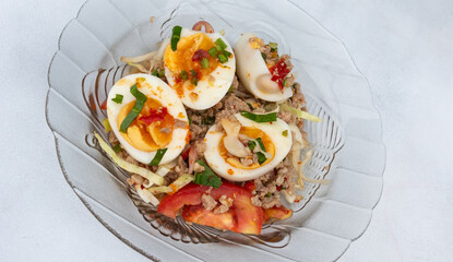 Spicy Thai Salads with Noodles