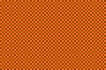 Seamless checkered vector pattern. Seamless checkered vector pattern. Coarse vintage Orange plaid fabric texture. Abstract geometric background. Tablecloth for picnic Texture.