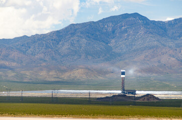 Ivanpah Solar Power Staion, Near Las Vegas Nevada