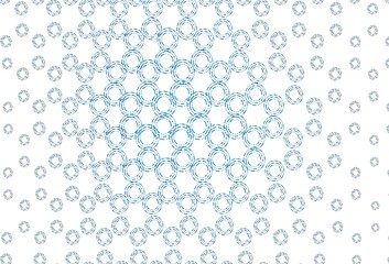 Light blue vector backdrop with dots.