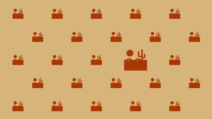 desert Pattern Background