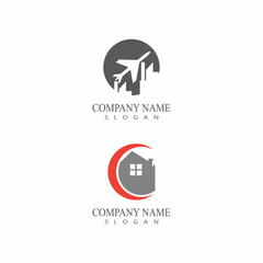 Real Estate , Property and Construction Logo design