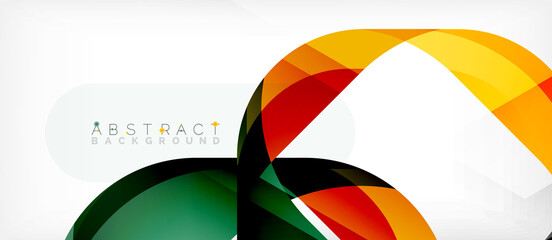 Abstract square shape with overlapping waves, minimal geometric background. Vector Illustration For Wallpaper, Banner, Background, Landing Page