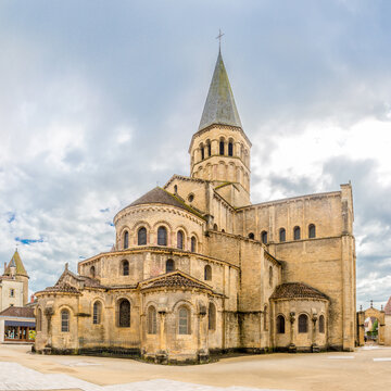 View at the Basilica of Sacred Heart of Jesus in Paray le Monial ,France