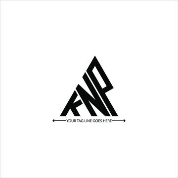 KNP letter logo creative design. KNP unique design
