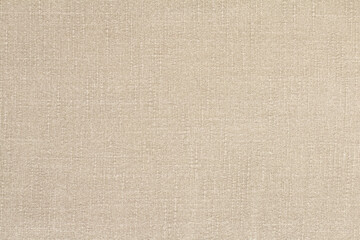 Brown linen fabric cloth texture for background, natural textile pattern.