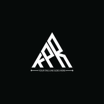 KPR letter logo creative design. KPR unique design