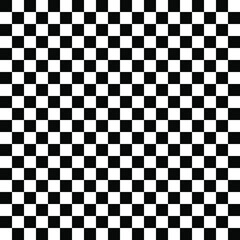 Seamless black and white square grid pattern for background