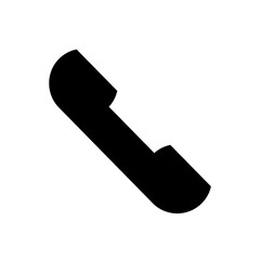 Phone icon, flat design template, vector