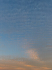 Obraz na płótnie Canvas Layer of clouds on the sky.