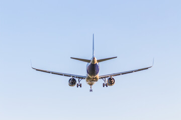 Flugzeug in der Luft