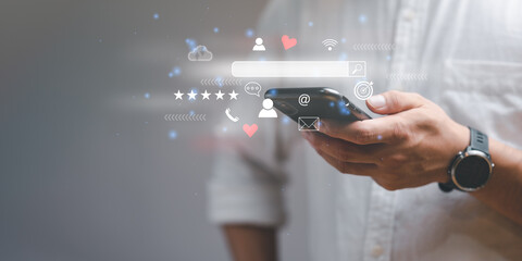 Search engine optimization, SEO, Searching Browsing Internet Data Information Networking Concept,...