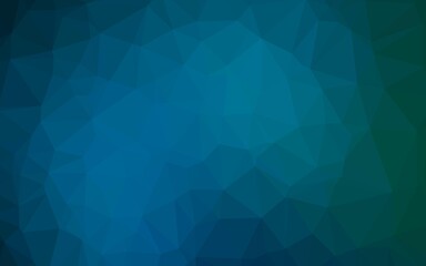 Light BLUE vector polygon abstract layout.