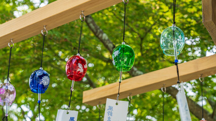 琴崎八幡宮　山口県　風鈴まつり