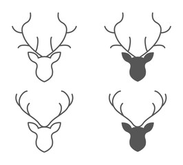 deer head icon