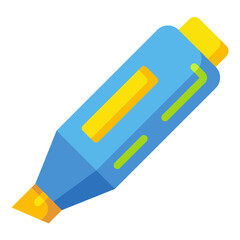 highlighter flat icon
