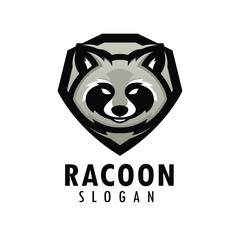 racoon emblem logo