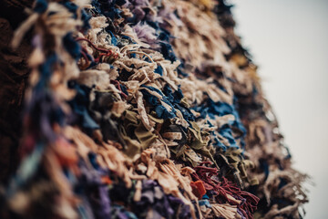 colorful textured background in morocco