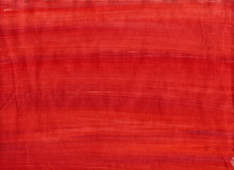 アクリル絵の具のカットペーパー（赤）