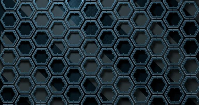 grey metal background in cyberpunk style