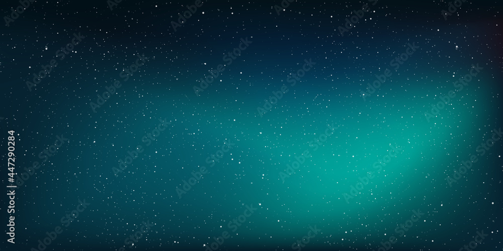 Wall mural star universe background, stardust in deep universe, milky way galaxy, the night with nebula in the 
